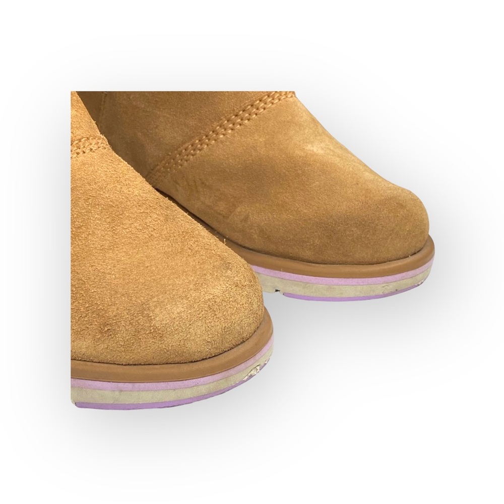 Sorel ✪ Rylee Star Waterproof Suede Fleece Lined Boot ✪ Elk Tan ✪ 37 EU 6.5M 7M - Picture 11 of 16